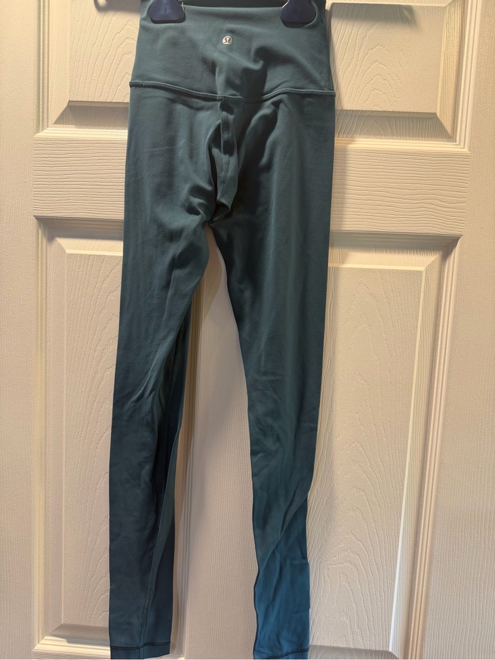 lululemon athletica Teal Green High-Rise Leggings